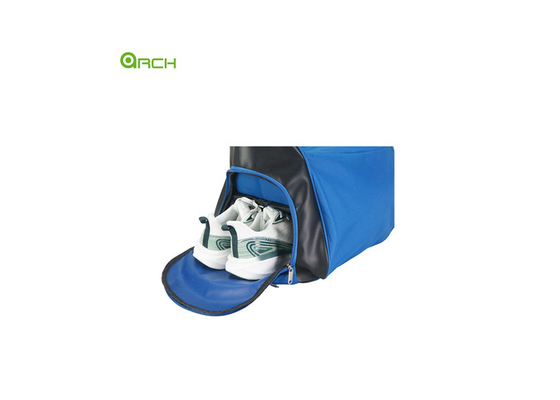 Wholesale 600D polyester/PU muti-functional large capacity gym bag for outdoor sports