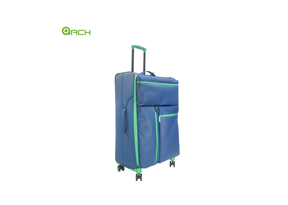 Manufacturer light weight luggage with flight wheels and 1680D+PU material