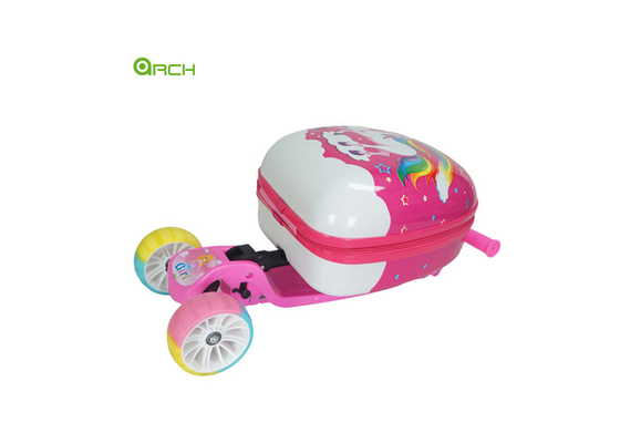 Wholesale KIDS Hard Sided Luggage with Scooter