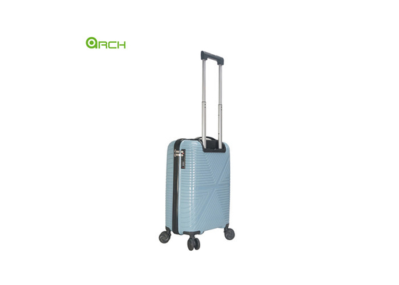 Factory Price PP Hard Sided Travel Trolley Luggage with Double Spinner Wheels