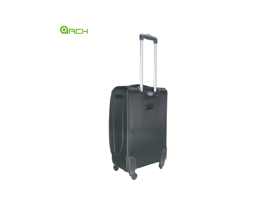Factory Price Spinner wheels suitcase Soft Sided Luggage with two front pockets