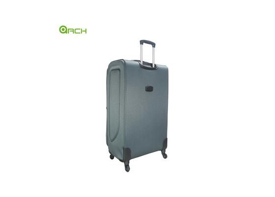 Cheap Spinner wheels Travel Trolley Soft Sided Luggage with two front pockets