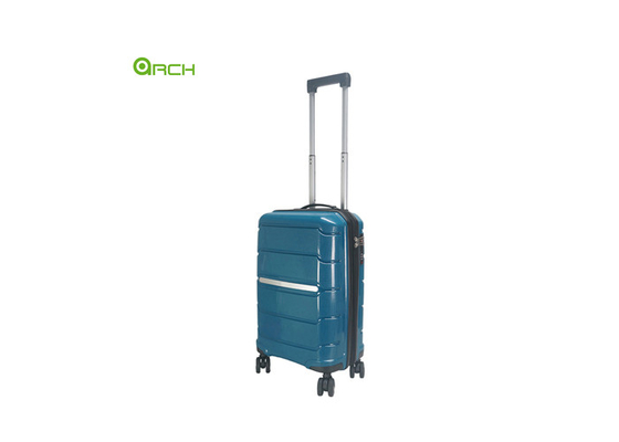 Supplier Sky Travel PP Hard Sided Luggage with double spinner wheels