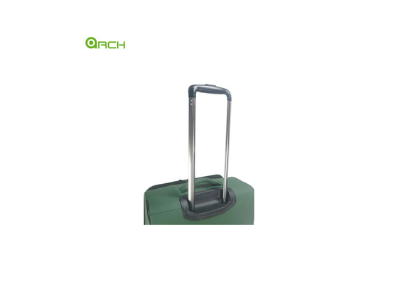 Wholesale PU Travel Trolley Soft Sided Luggage with spinner wheels