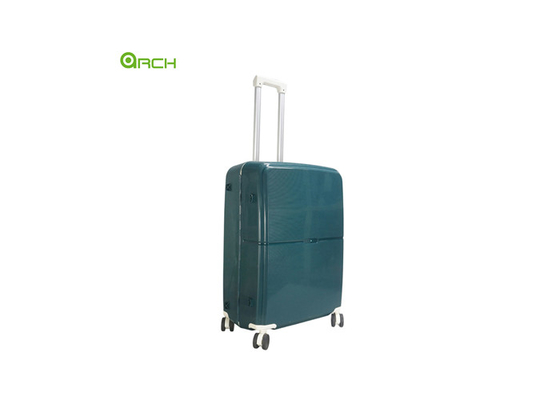 Manufacturer PP Trolley Travel Hard Sided Luggage with Double Spinner Wheels