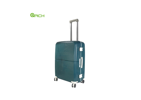 Manufacturer PP Trolley Travel Hard Sided Luggage with Double Spinner Wheels