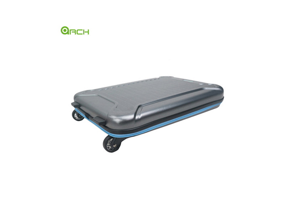 Manufacturer Foldable ABS+PC suitcase Trolley Travel Hard Sided Luggage with Skate wheels