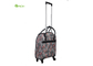 4 spinner wheels Underseat Luggage Bag with Carry Handle