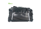 PU Polyester Silver Trolley System Wheeled Duffle Rolling Luggage Bag