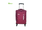 Two Front Pockets Snowflake polyester Carry On Spinner Luggage