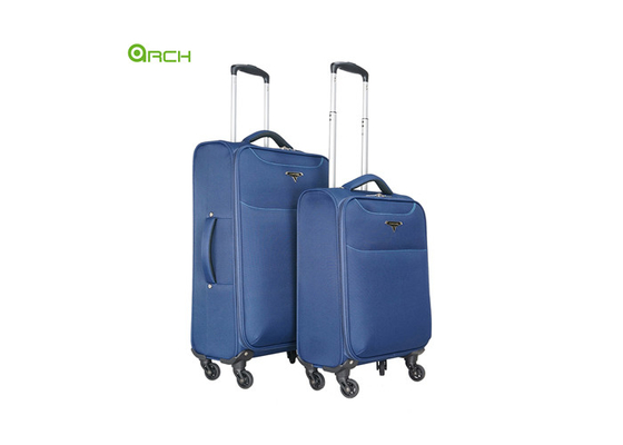 Hidden Pocket Spinner Wheels Travel Checked Luggage Bag