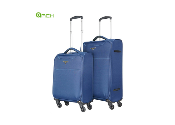 Hidden Pocket Spinner Wheels Travel Checked Luggage Bag