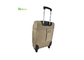 Aluminum Trolley Nylon Expandable Luggage With Spinner Wheels