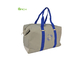 Tearproof  50L Canvas Travel Duffel Bag Cabin Luggage With Webbing Handle