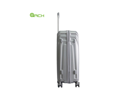 20 inch ABS PC hard sided suitcase with Double Spinner Wheels