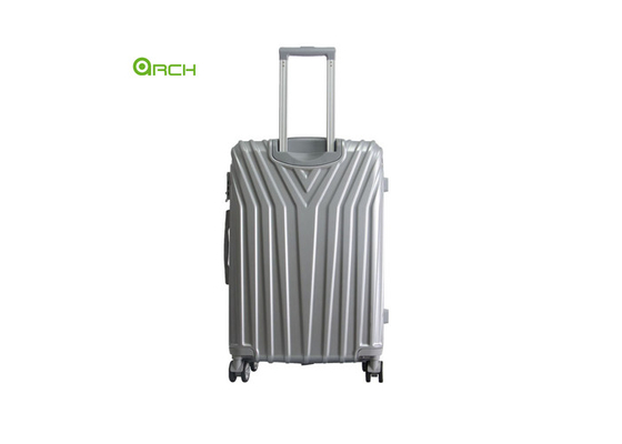 20 inch ABS PC hard sided suitcase with Double Spinner Wheels