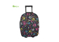 18.5 Inch Round Shape Graffiti Luggage Set With Soft Shell