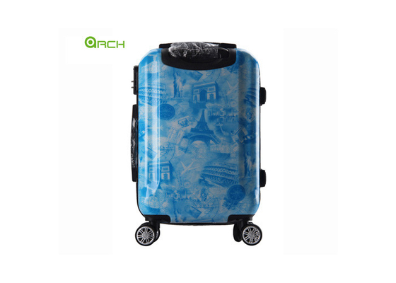 Printing ABS PC Aluminum Hard Shell Luggage Scratch Resistant