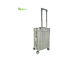 Push Button Luggage ABS Travel Suitcase With Double Spinner Wheels