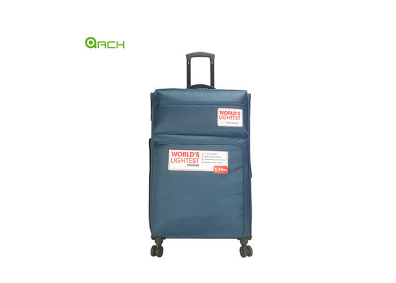 Manufacturer Super light suitcase Travel Trolley Soft Sided Luggage with spinner wheels