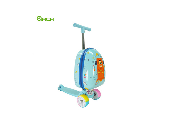 Factory Price KIDS Trollley Hard Sided Luggage with Scooter